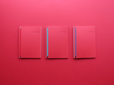 【リプラグ】名刺ファイルLog book(ログブック)レッドのバリエーション