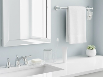 4月18日は「良い歯の日」　 オーラルケアの質は“洗面台の整え方”で変わる　 ライクイットが清潔で機能的な 「浮かせる・まとめる」洗面収納を提案