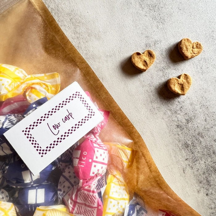 おから＆きなこを使用。かわいくてヘルシーな糖質オフおやつ。