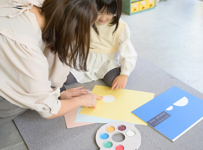 アトリエ ミオ 親子で楽しむシーン