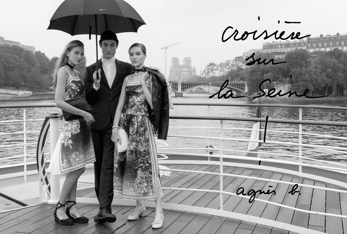 アニエスベー「Croisiere sur la Seine ~セーヌ川にゆられて~」