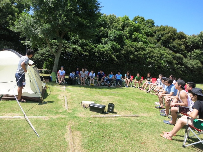 道具はないけれど、キャンプ体験がしたいファミリーにおすすめ