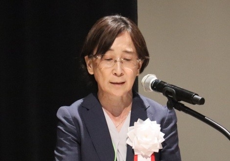 連携事例報告で挨拶する南研究・社会連携機構長
