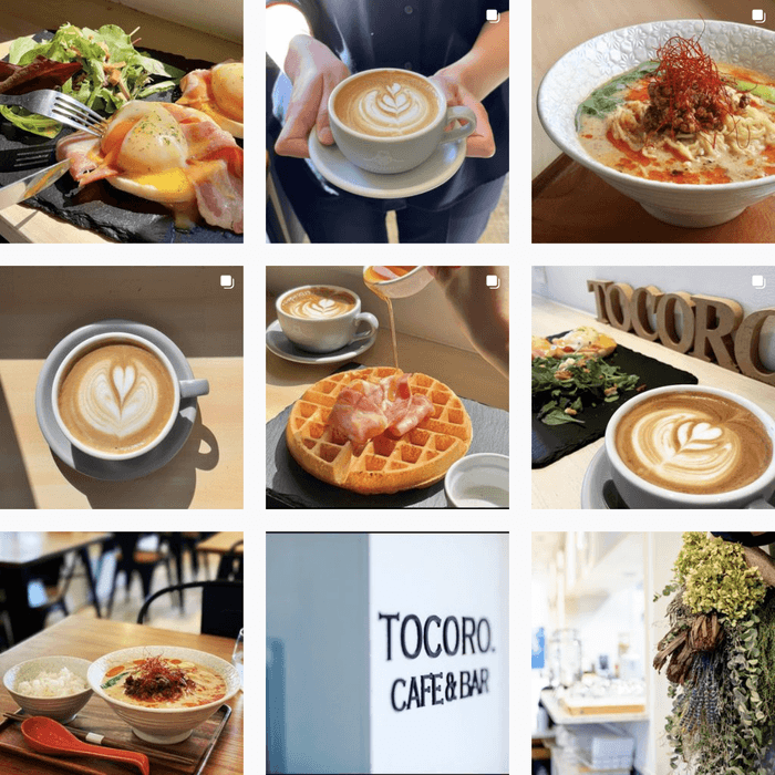 CAFEでの提供料理