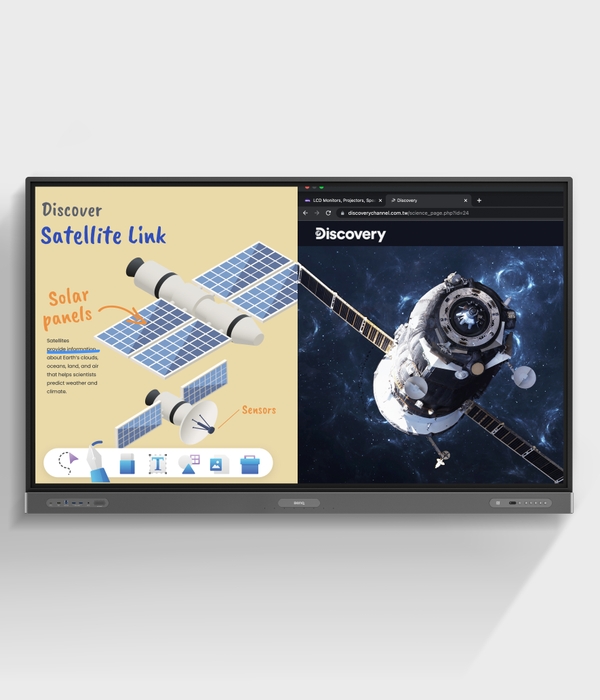 デジタルホワイトボードと画面共有アプリ