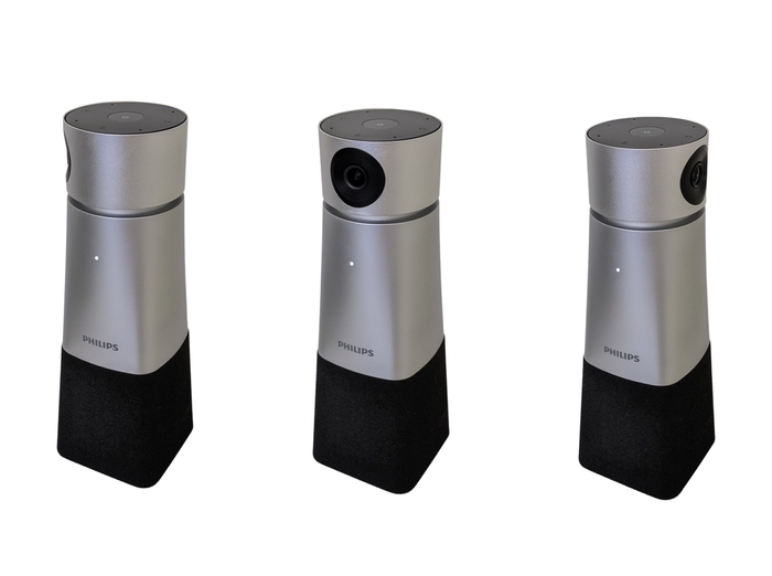 〔カメラ位置の調節:水平には340度回転〕