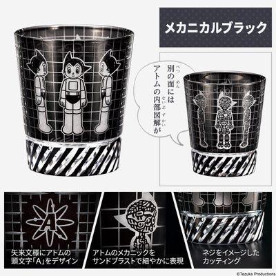 デザイン詳細(メカニカルブラック)