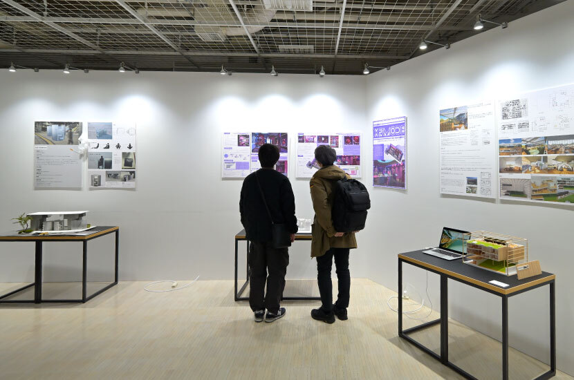 昨年の卒業・修了制作展の様子 デザイン学科 空間プロダクトデザイン領域