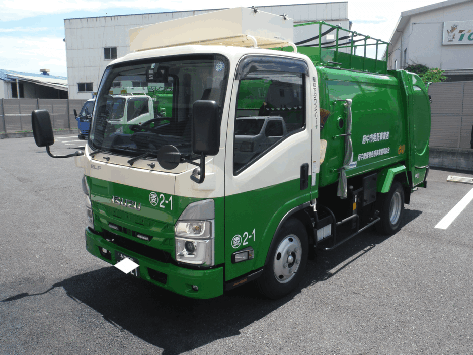 松下タウンクリーナーより「ごみしゅうしゅうしゃ」