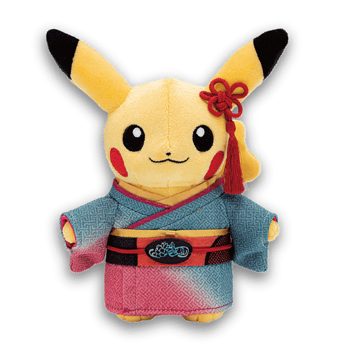 ぬいぐるみ ポケモン×工芸展のピカチュウ　2,640円（税込）