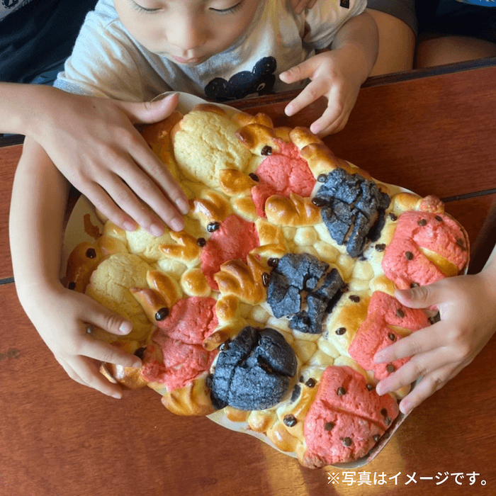 海と山の夏休みパン イメージ