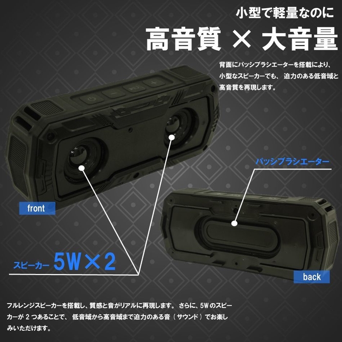 スピーカー特徴1