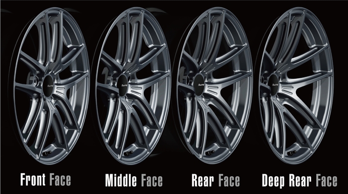 4種類のコンケイブフェイス