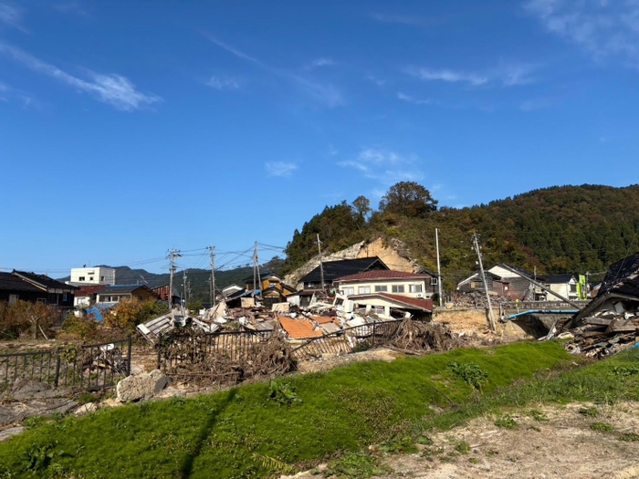 町野町の被害の様子