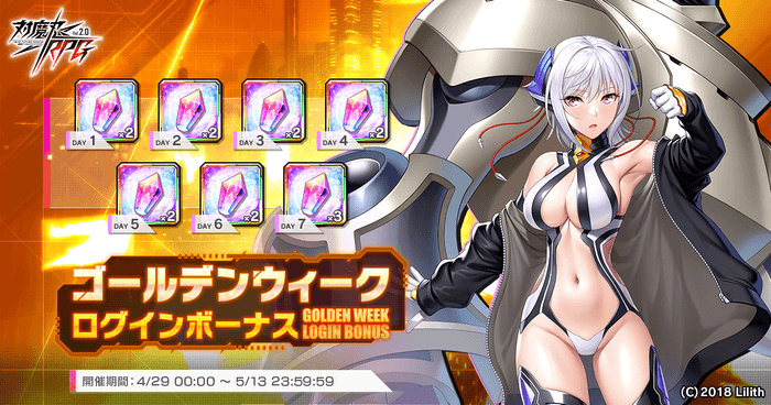 ゴールデンウィークログインボーナス