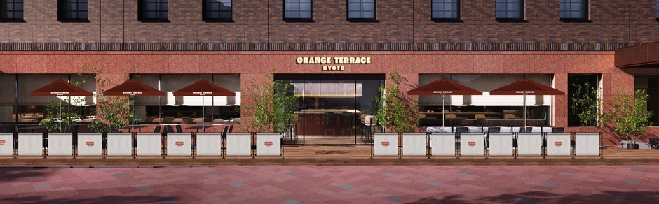 外観・テラス席イメージパース