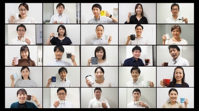 Zoomでの集合写真イメージ