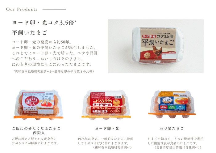 その他製品一覧(たまご)