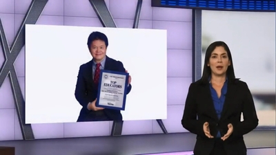 Top Educators Award受賞のテレビ番組から
