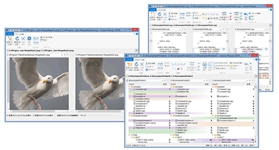 作業効率を向上するファイル比較（diff） / マージ（統合） ツールAraxis Merge 新バージョン2018販売開始