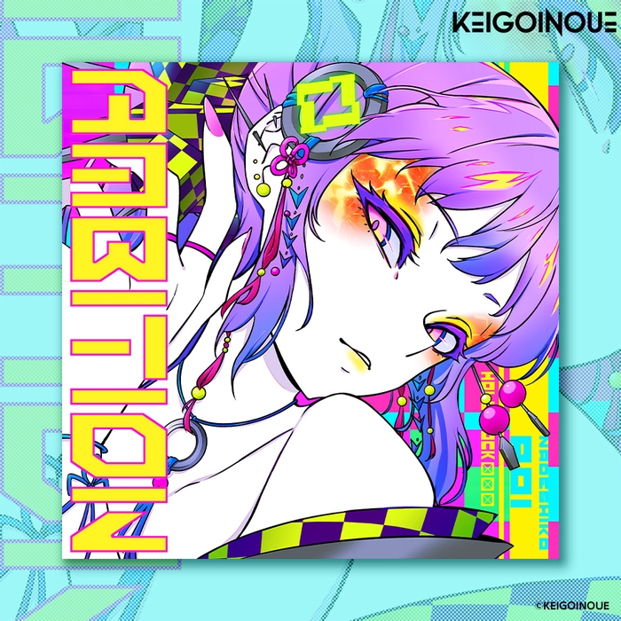 アクリルアート(クリアタイプ)「葵」