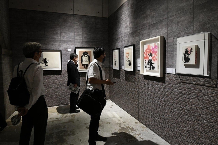 街並み再現展示 ※写真は東京会場