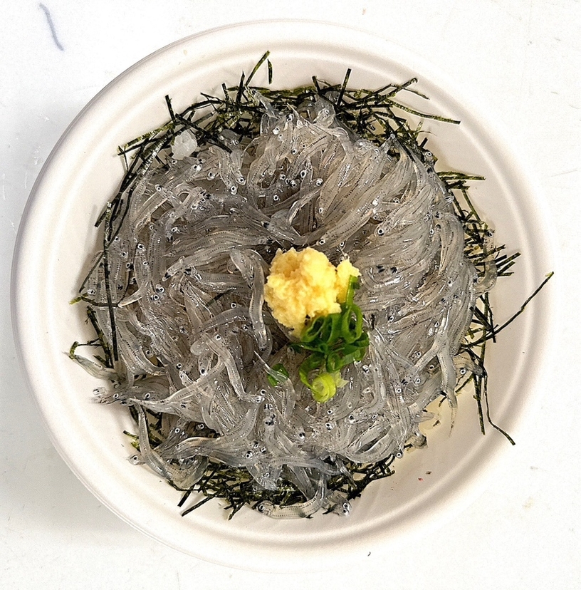 [駿河湾産]生しらす丼