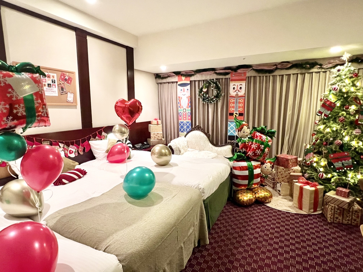 ホテル京阪 ユニバーサル・タワー　 室数限定クリスマスルーム宿泊プランを販売