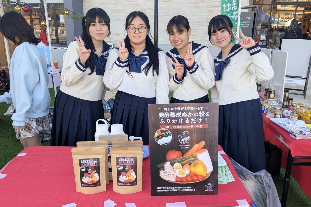 マルシェでテスト販売を行い、好評でした