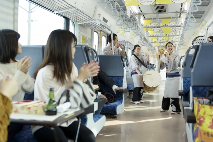 【青森屋】酒のあで雪見列車　祭りばやし（2）