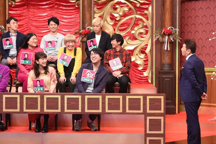 劇中(前列:右 尾田 ソッキン、左 原 ソッキン)