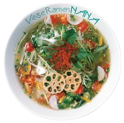 麺もスープも具材も全て“野菜の美味しさだけで作られた” 画期的なラーメン『ベジラーメンNANA RX』　 販売店舗限定で12月9日(水)からデリバリースタート