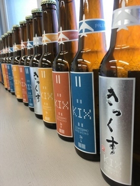 KIX BEER ラベル写真