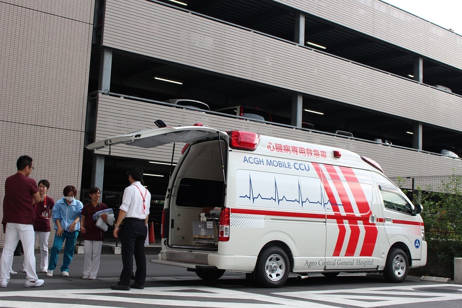 モービルCCU出動訓練02