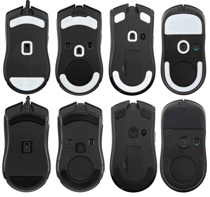 GRAPHT PTFE マウスソール 装着イメージ