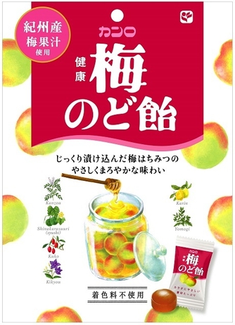 ロングセラー健康梅のど飴(1)