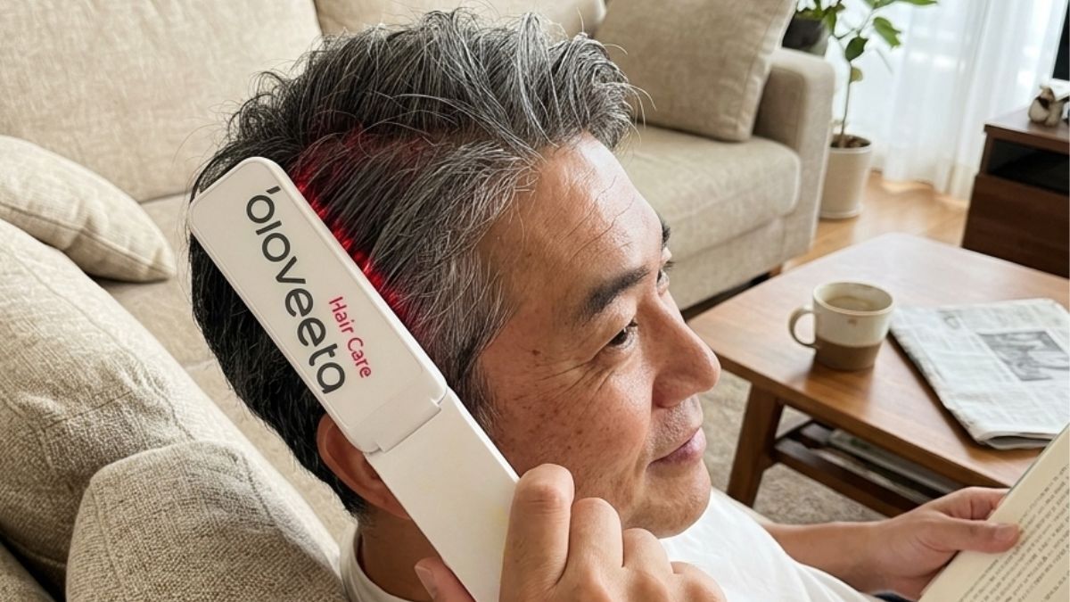 自宅で始める、新しい頭皮セルフケア習慣 「biohair12 レーザーコーム