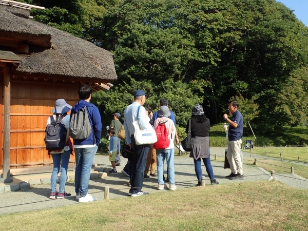 馬場跡・鷹狩・鴨場ガイド（昨年の様子）