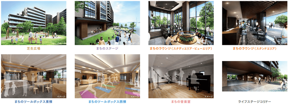 「シェア共用部」の完成予想CG