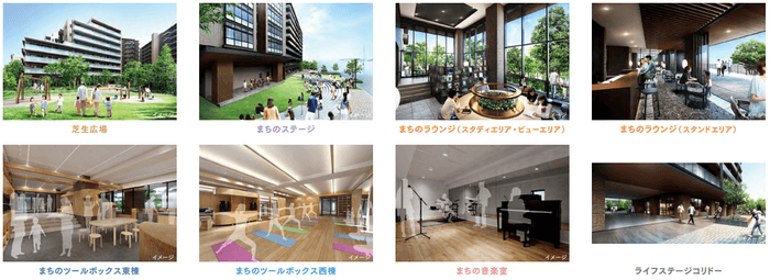 「シェア共用部」の完成予想CG