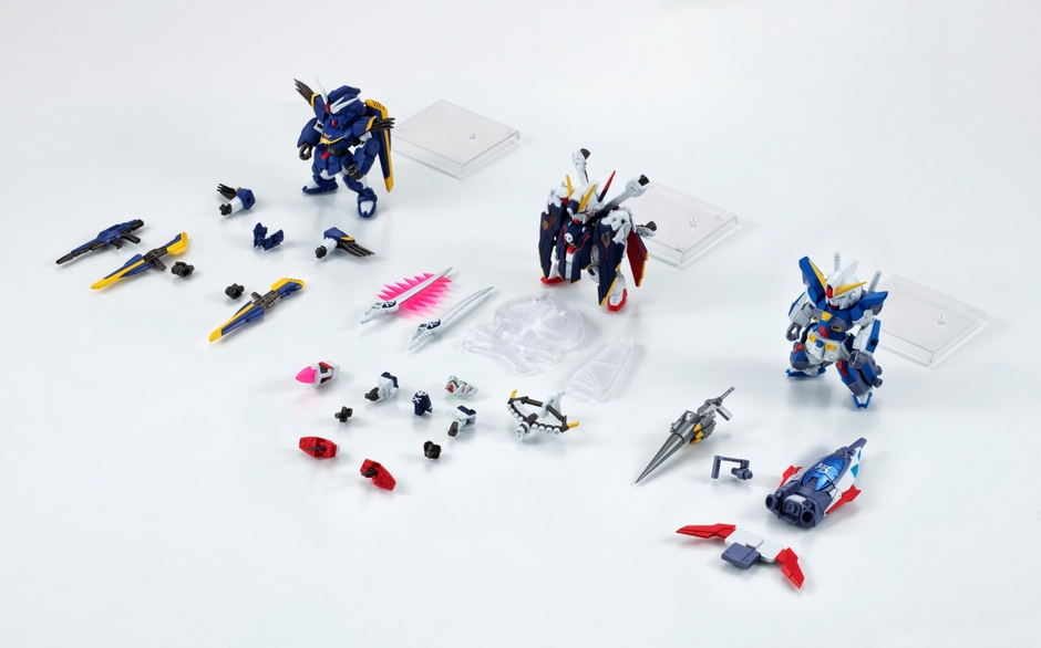 FW GUNDAM CONVERGE CORE 機動戦士クロスボーン・ガンダム 鋼鉄の7人 Bチームセット(イメージ2)