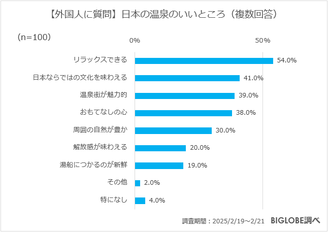 【外国人に質問】日本の温泉のいいところ