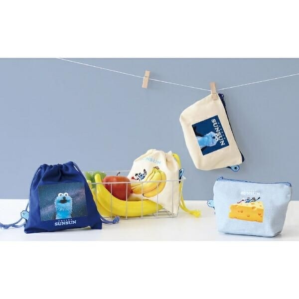 パペットスンスンのポーチ