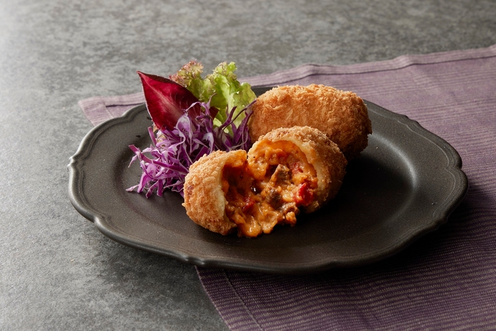 【おやじダイニング】「十勝和牛ゴロゴロミートトマトクリームコロッケ」