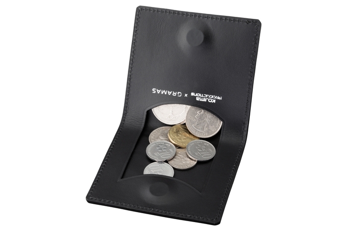 Money Clip Coin Case OPEN