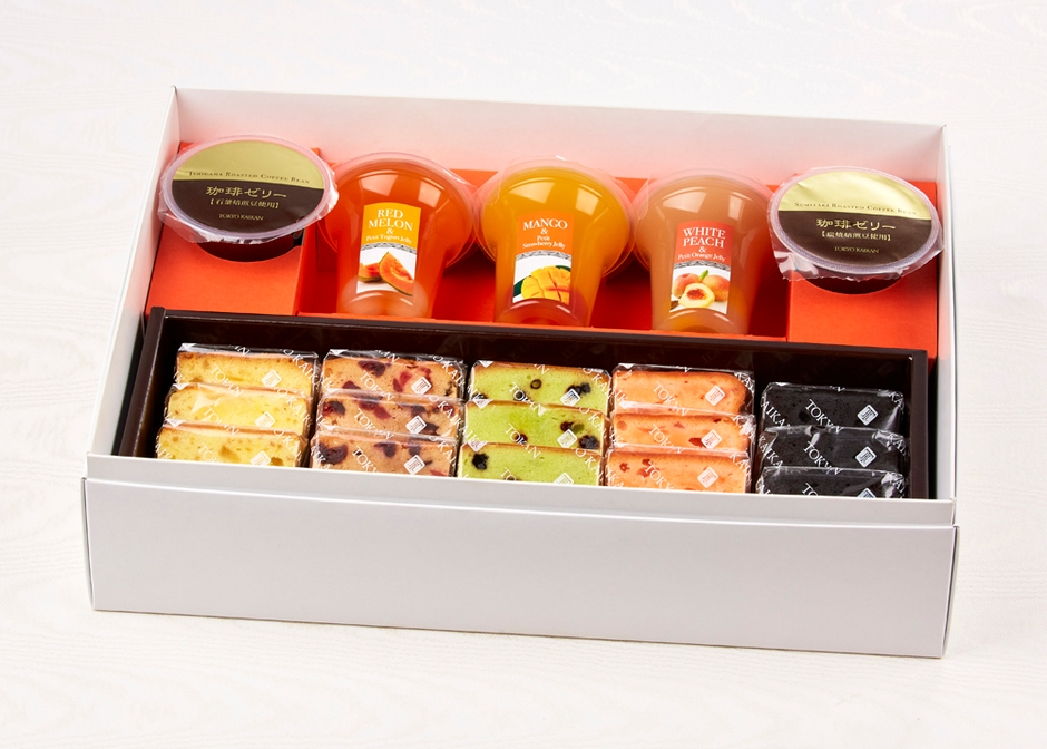 フルーツケーキ&ゼリーセット