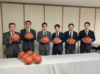 「レイクス・バスケットボール寄贈プロジェクト」への協賛について