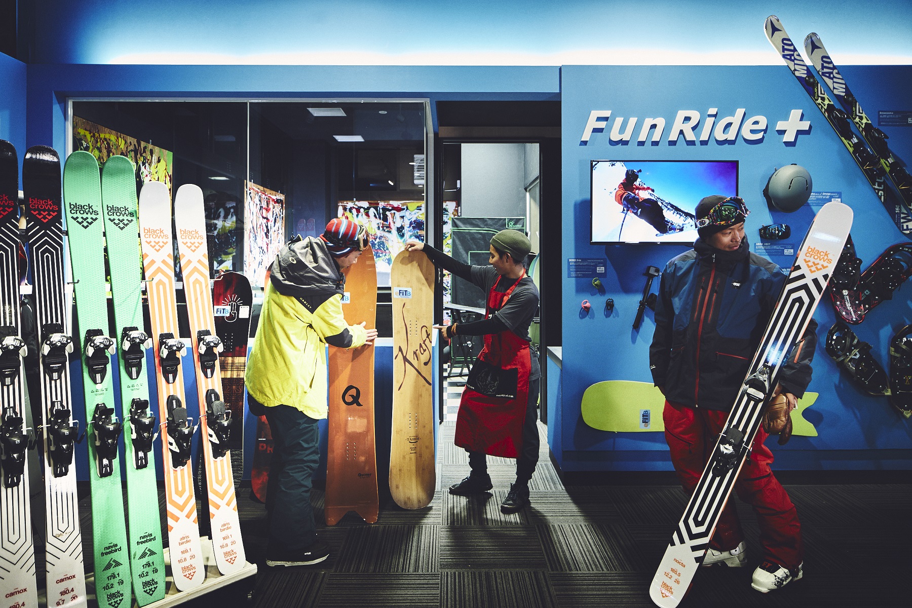 アルツ磐梯　いつもの滑りに楽しいをプラスするサービス「Fun Ride+(プラス)」今シーズンも実施します。　期間：2020年12月19日～2021年3月28日