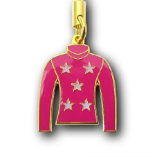 Samsonの通販(酒井航介)様「内田利雄騎手勝負服ストラップ」