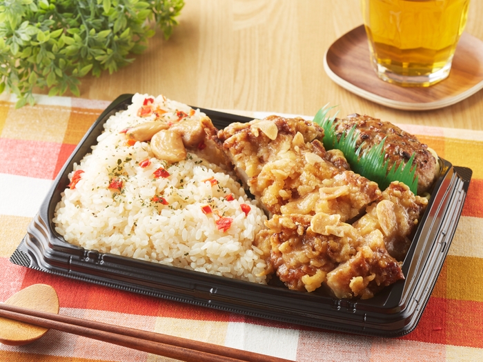 ずっしり極！ やみつきガーリック弁当　イメージ画像